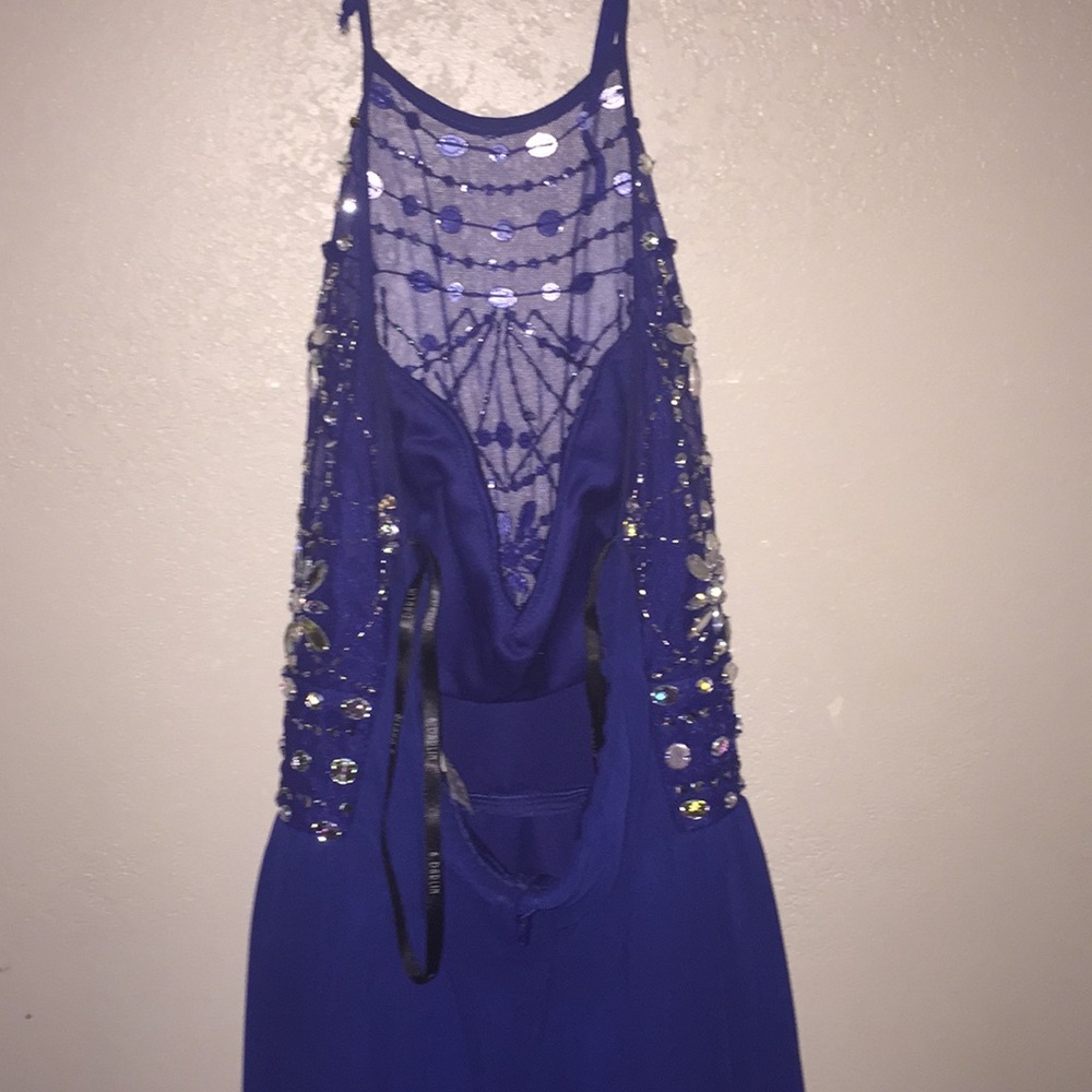 royal blue prom dress - Picture 4 of 4